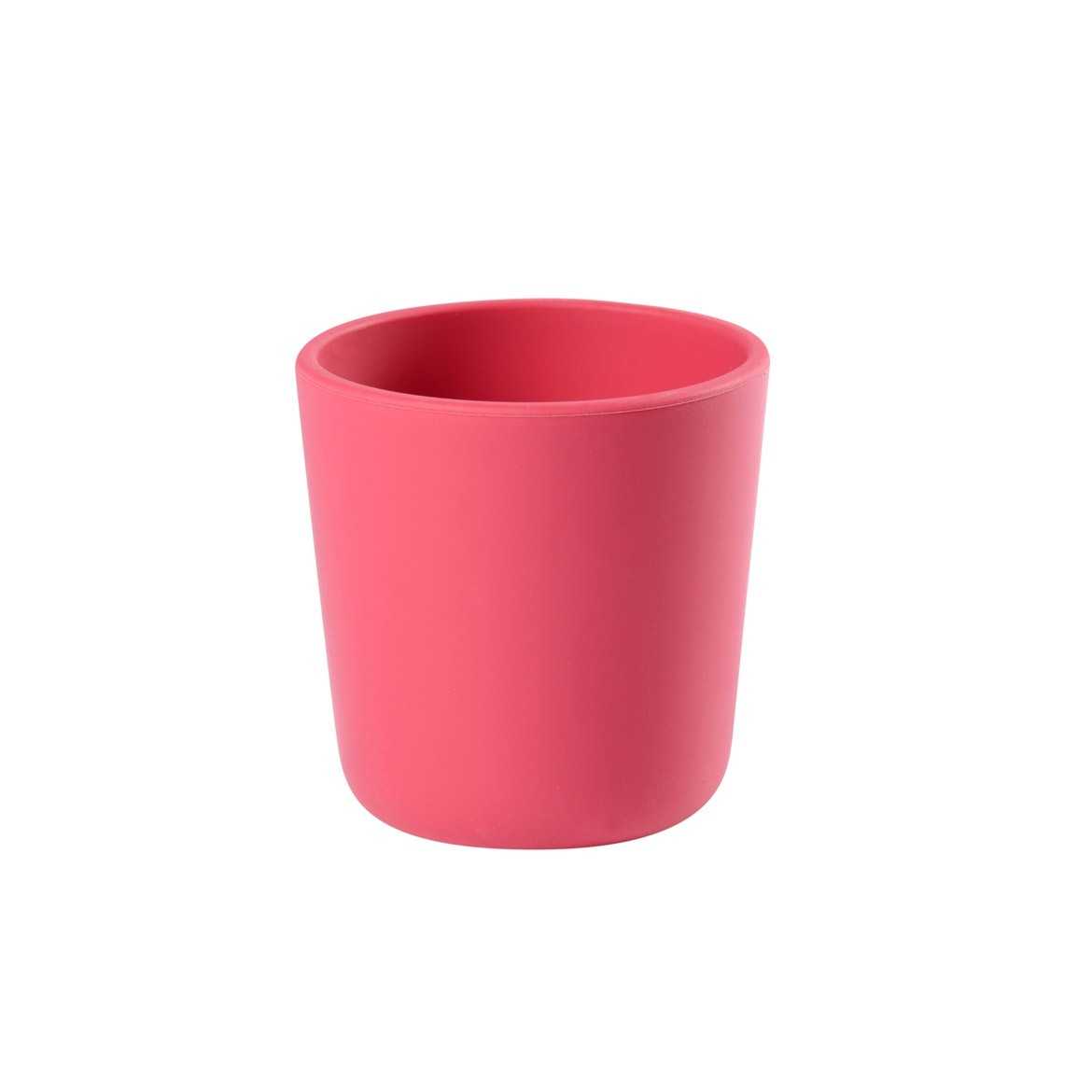 ถ้วยน้ำซิลิโคน Silicone glass - PINK