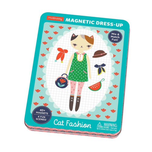CAT FASHION MAGNETIC DRESS-UP