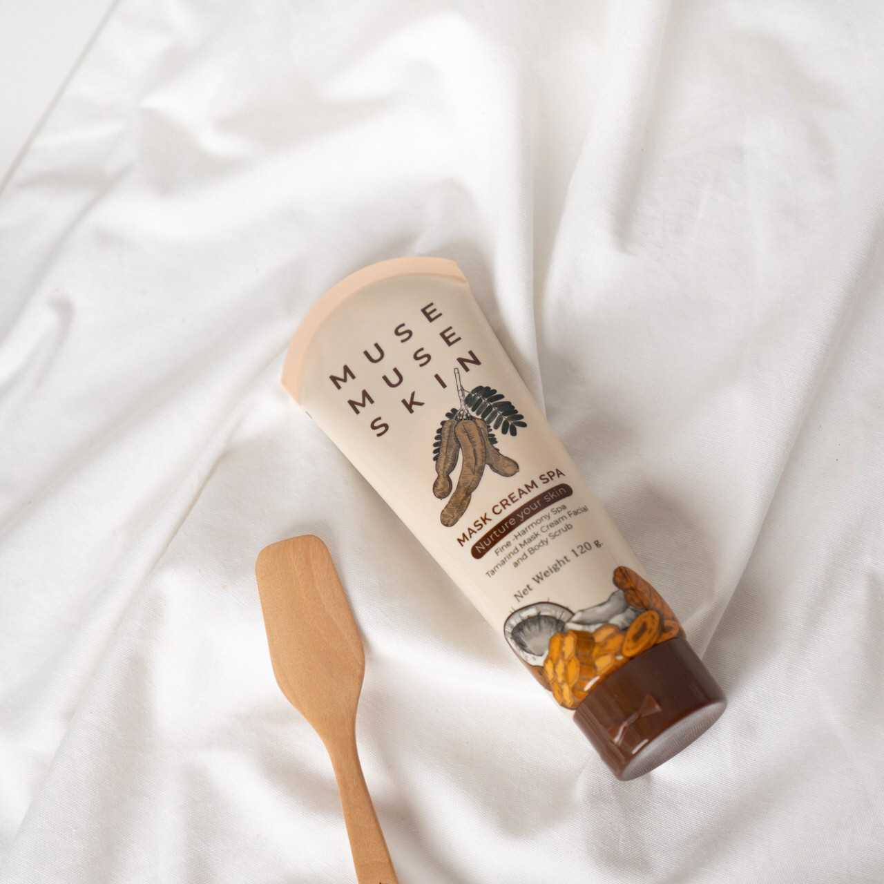 Mask Cream Spa M +  ไม้พาย