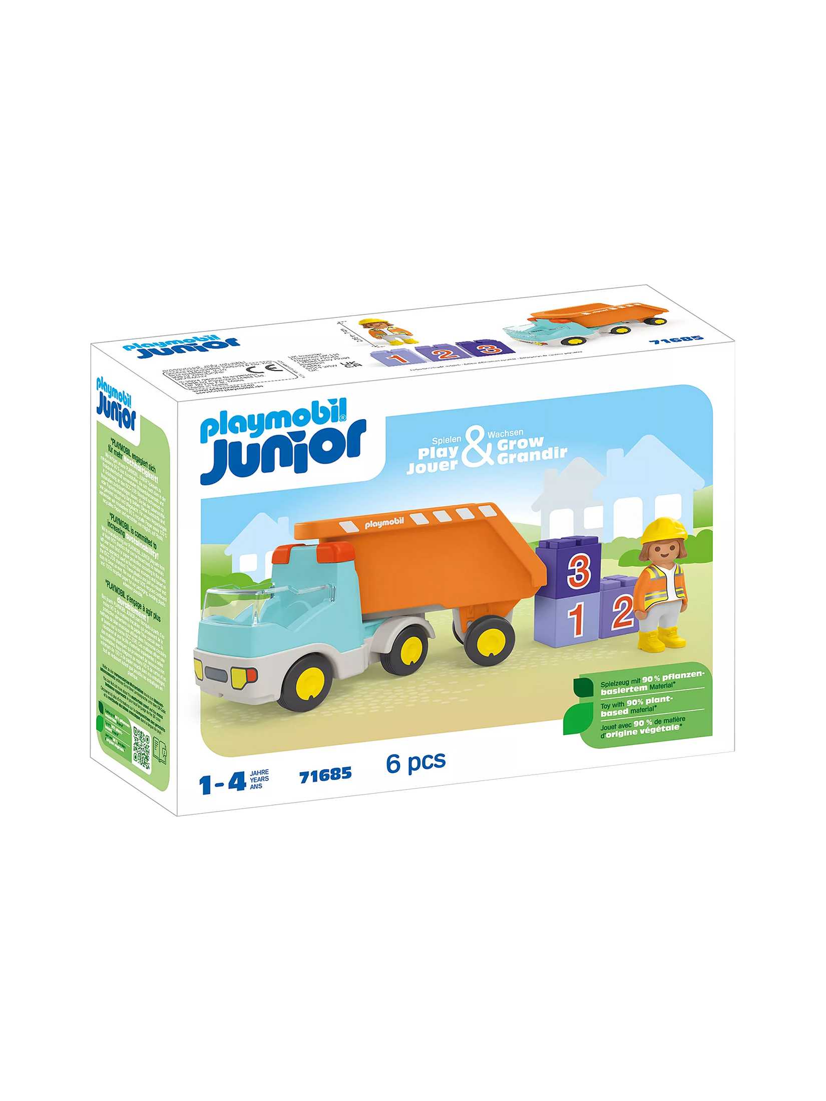 Playmobil จูเนียร์ รถดัมพ์ PM-71685-24