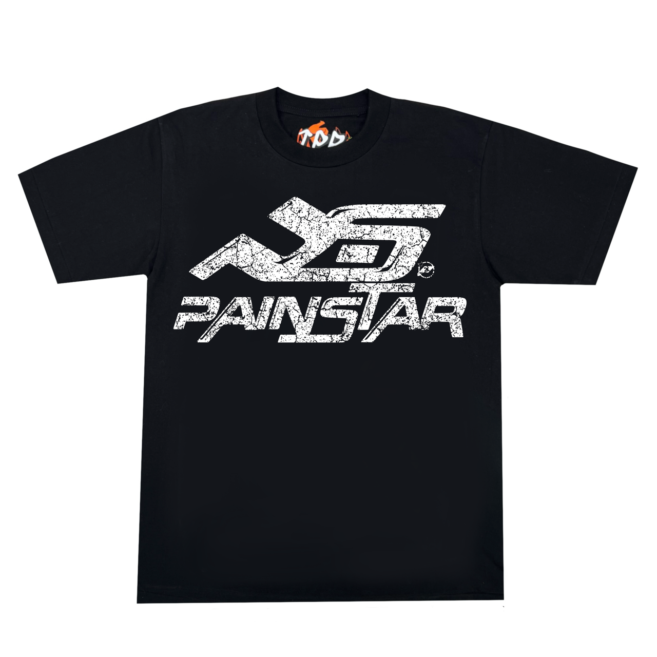 TPP®  PAINSTAR RECORDS BLACK T-SHIRT 