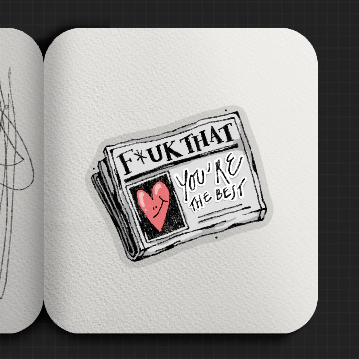 ‘You're The Best!’ Sticker