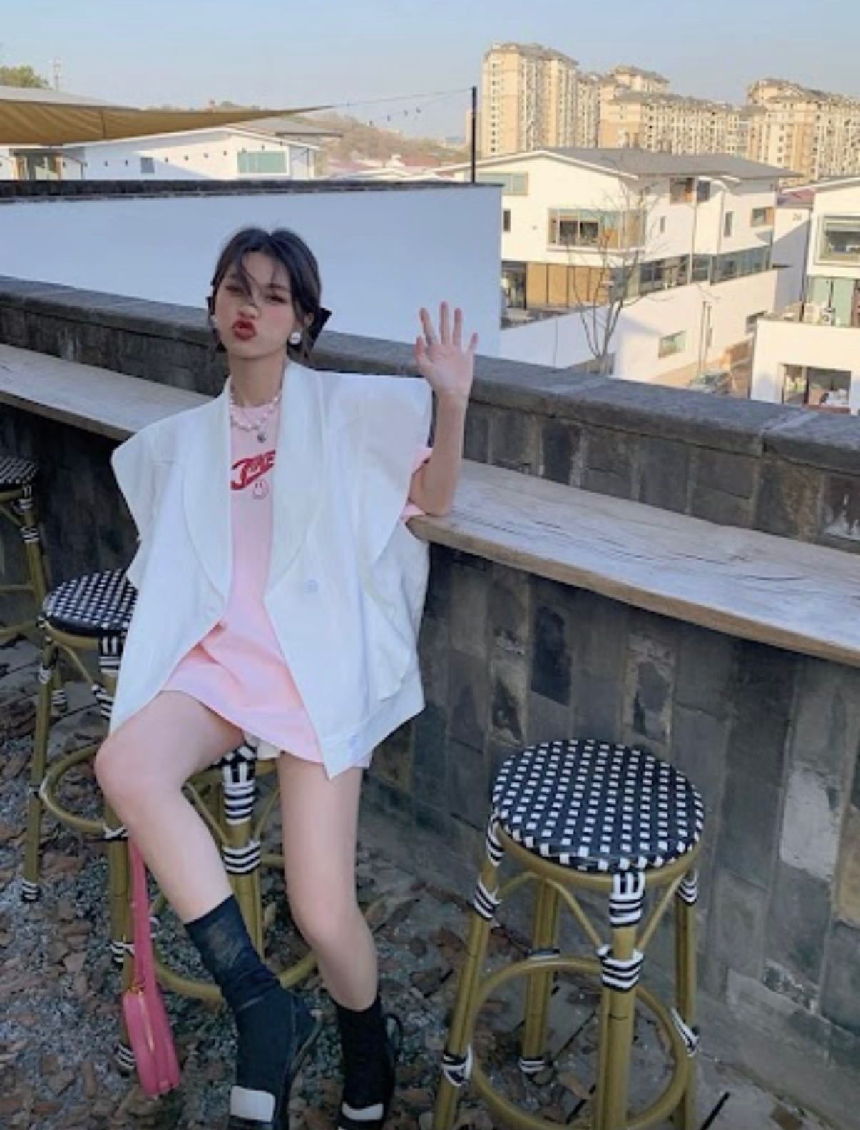 11:11 sale สูตรขาวเเขนสั้นเกาหลี