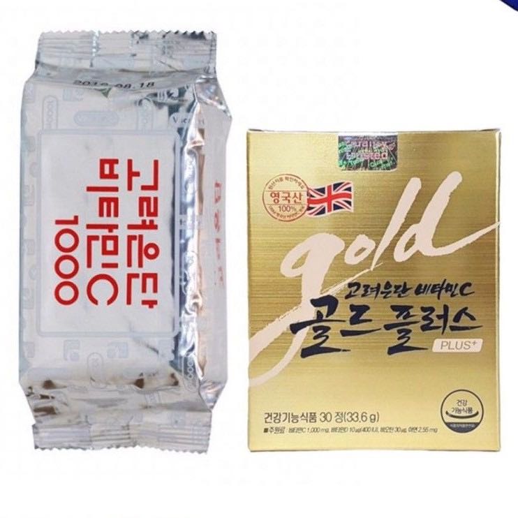 ของแท้💯%🍊วิตามินซีอึนดัน Korea Eundan Gold Vitamin C 30 เม็ด / Korea Eundan Vitamin C 1000 