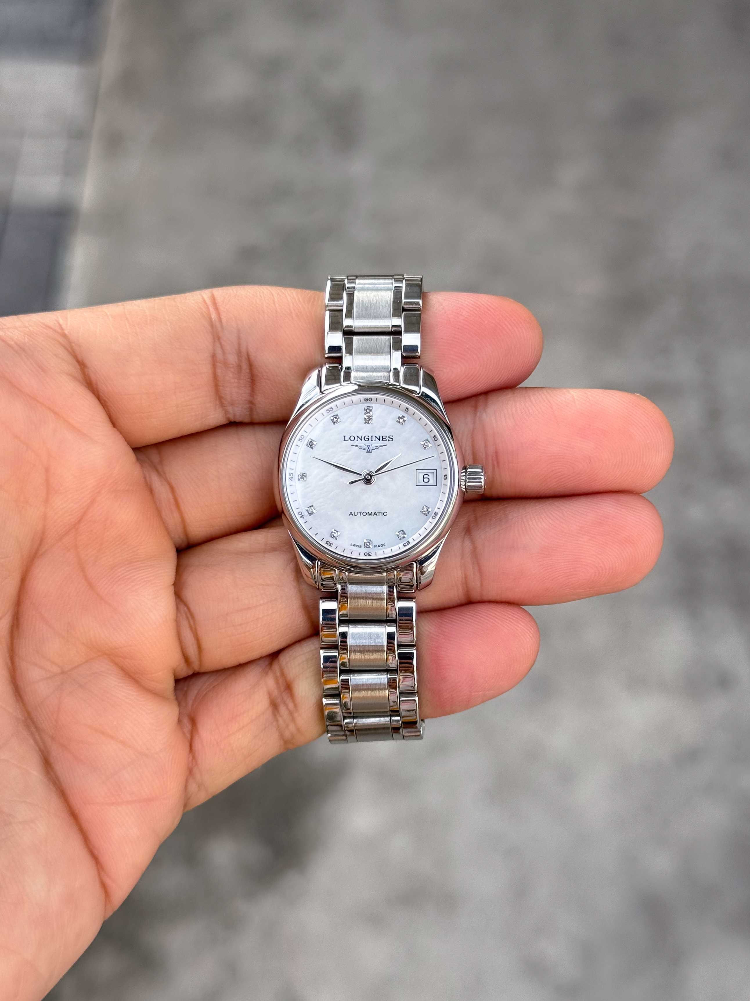 Longines Master Collection Diamond Automatic Lady Size
