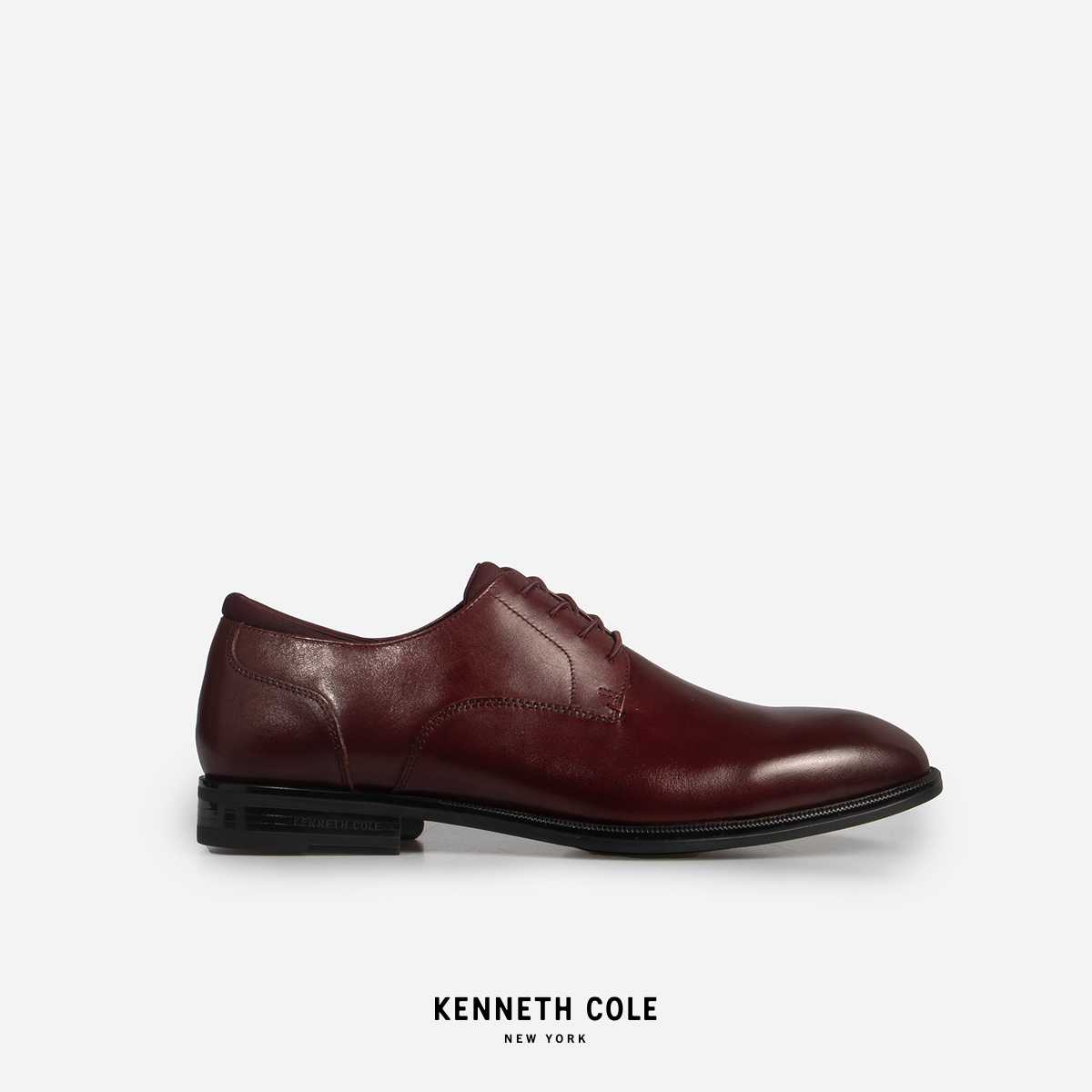 KENNETH COLE รองเท้าทางการผู้ชายรุ่น REBOUNDPOD LACE UP PT NEW MAROON สีแดง ( DRS - KF76078LE-641 )