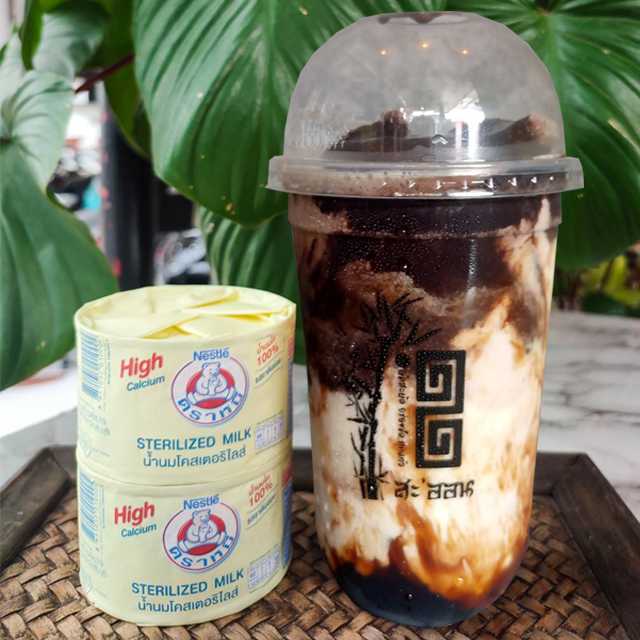 นมหมีโกโก้ลาวา
