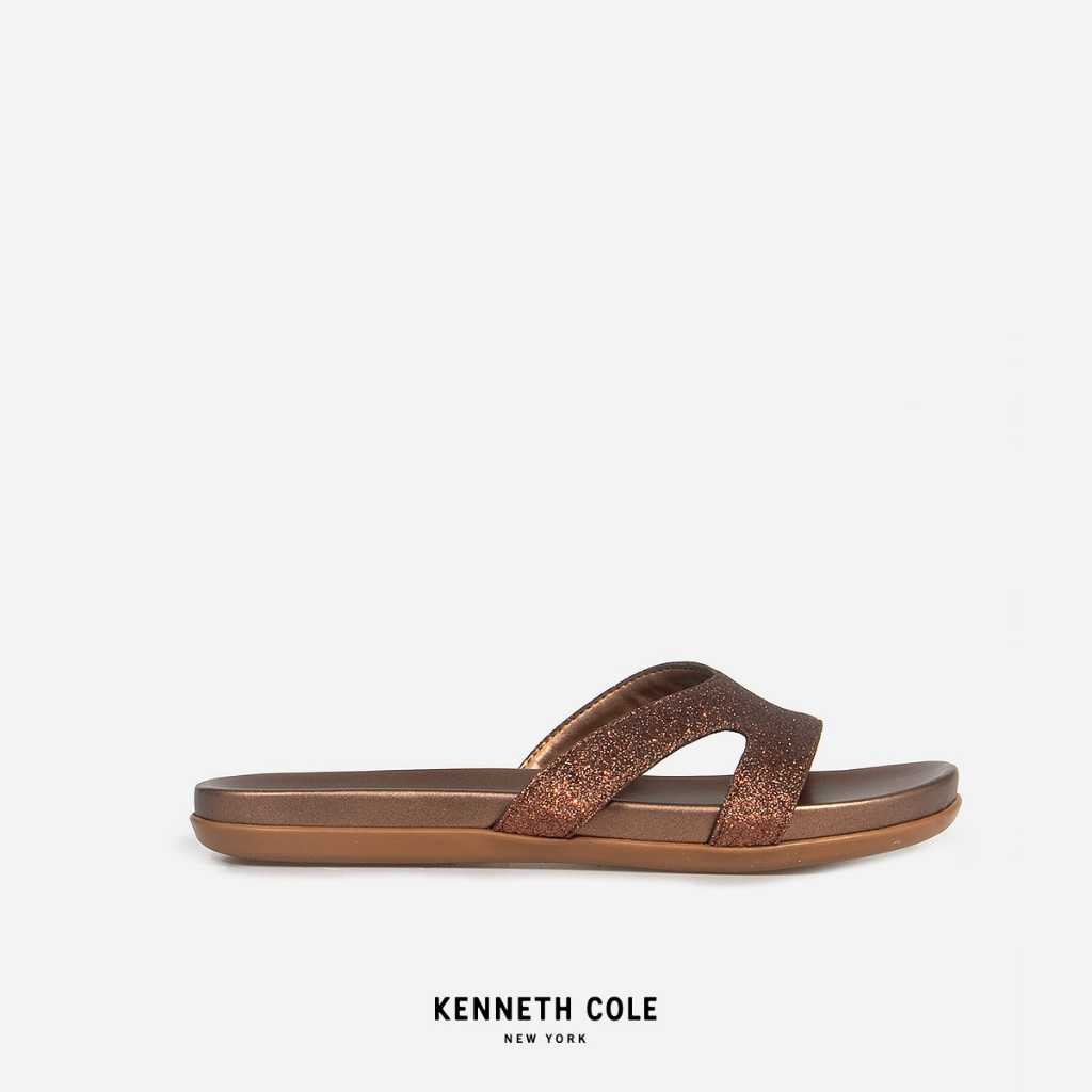 KENNETH COLE รองเท้าแตะผู้หญิง รุ่น SALLY BROWN สีน้ำตาล ( SAN - RS91047SY-200 )