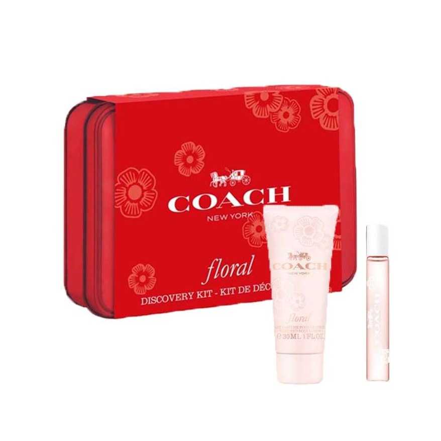 Set Coach Floral EDP 7.5 ml + Lotion 30 ml กล่องแดง