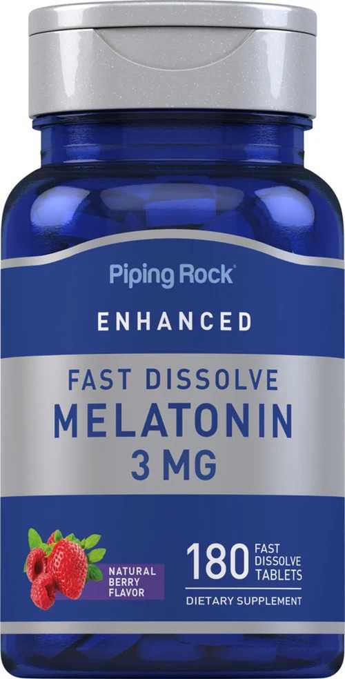 Piping Rock Melatoni 3mg 180 เม็ด