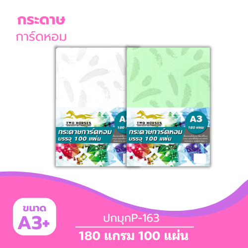 ปกมุก A3-P163 หนา 180g. ( 100 แผ่น )