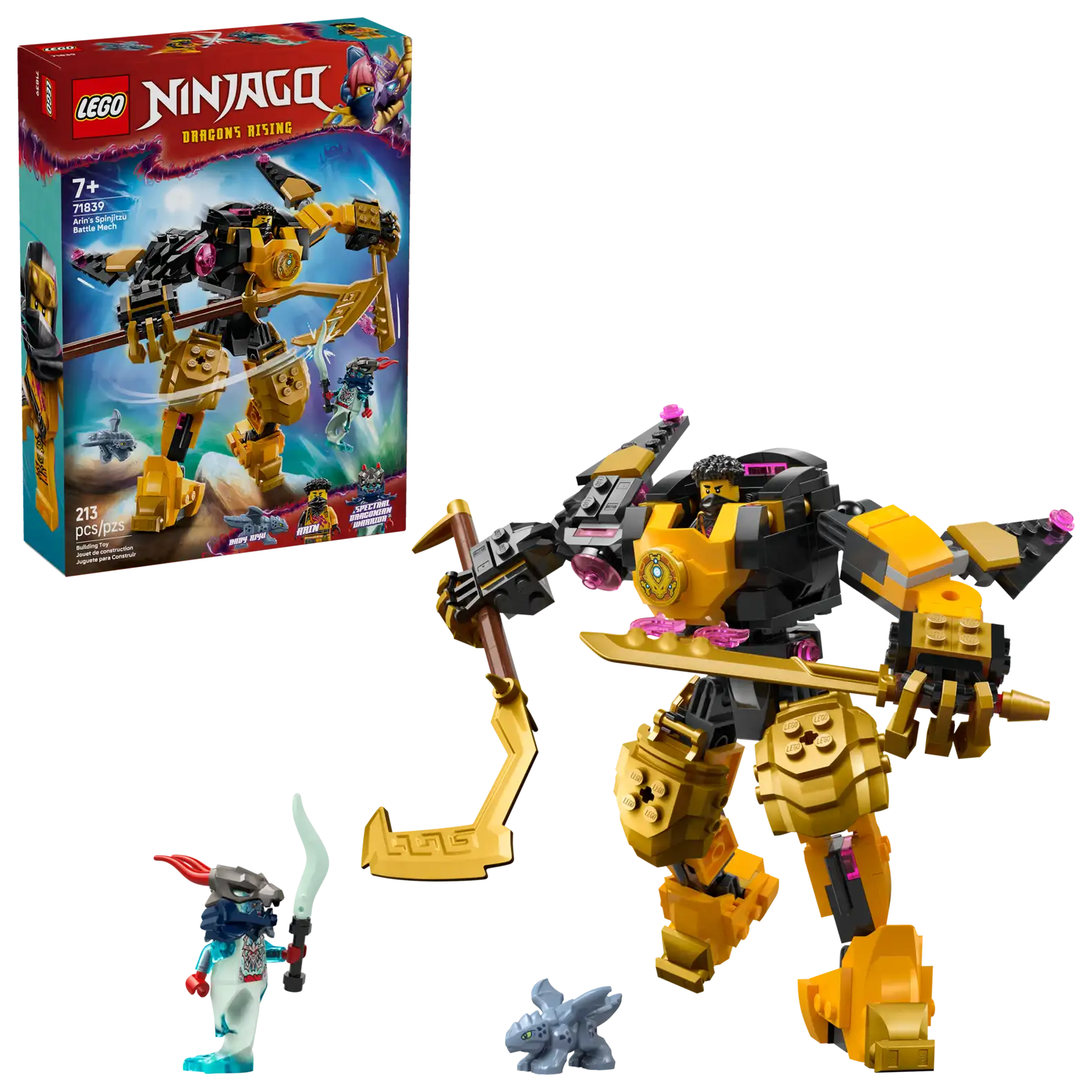 LEGO 71839 Arin's Spinjitzu Battle Mech (สินค้าซื้อแล้วไม่รับเปลี่ยนคืน)