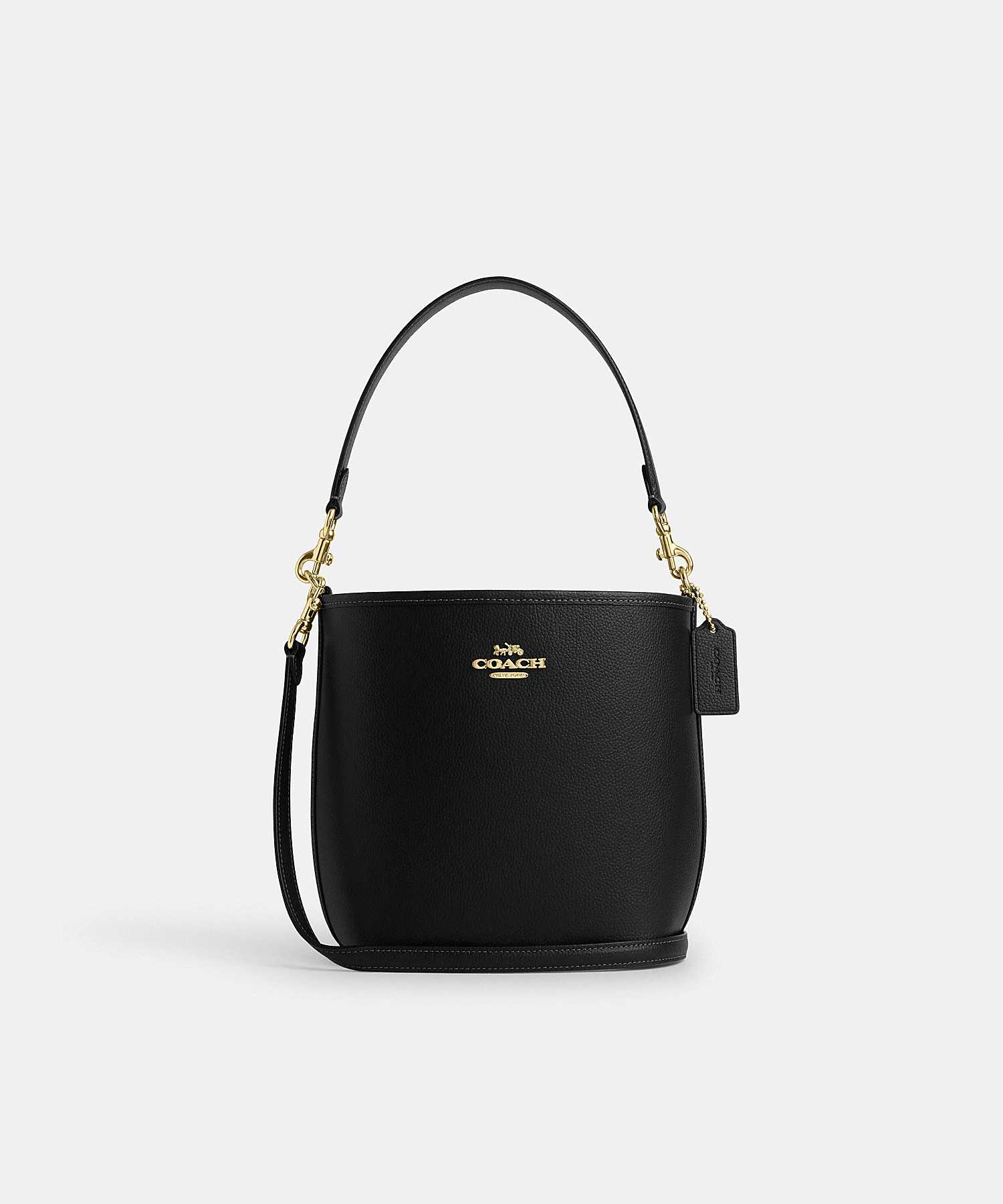 COACH CITY BUCKET BAG CT801 IMBLK