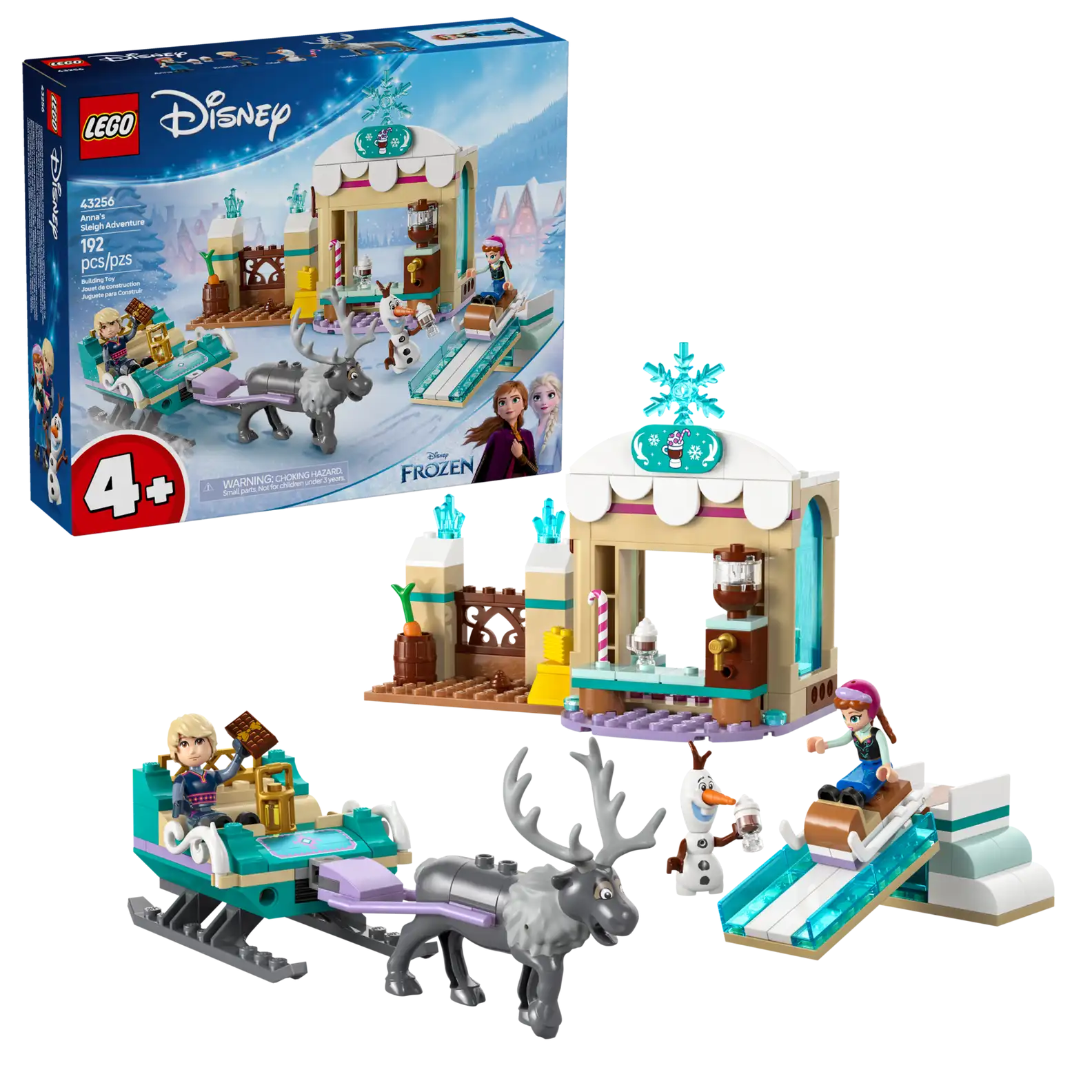 LEGO 43256 Anna's Sleigh Adventure (สินค้าซื้อแล้วไม่รับเปลี่ยนคืน)
