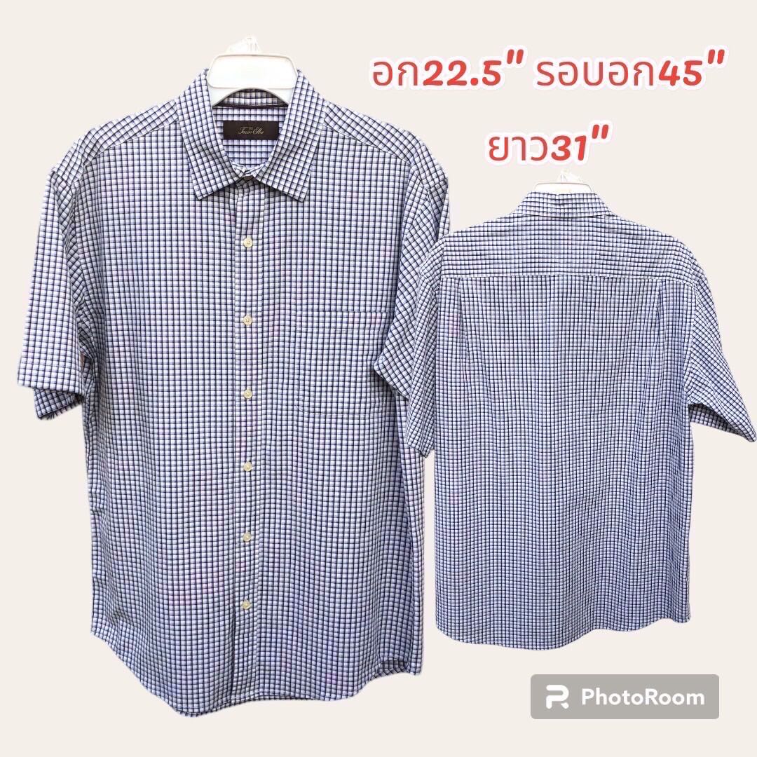 เสื้อเชิ้ตแขนสั้น งานUSA เกรดA มือ2 สินค้ามีพร้อมจัดส่ง