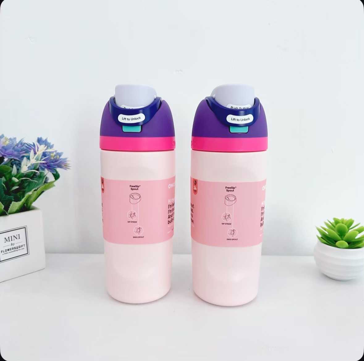 Owala FreeSip 16Oz (Bunny Bisiness)