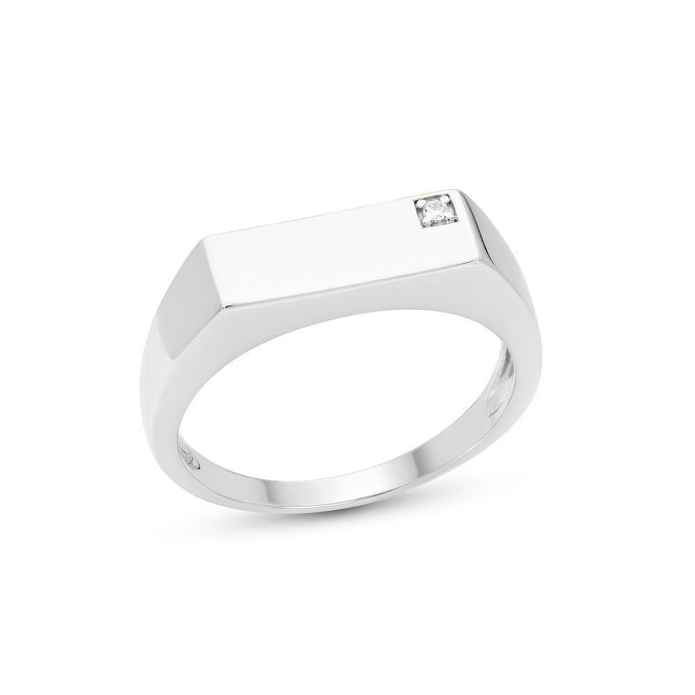 Jewellista แหวน Payton เงินแท้925 ประดับพลอย Zirconia