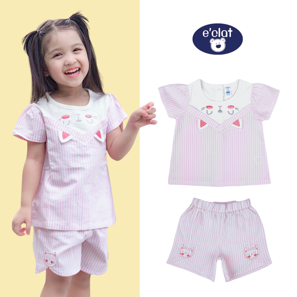 e'clat เสื้อ+กางเกงขาสั้น SKU 8016