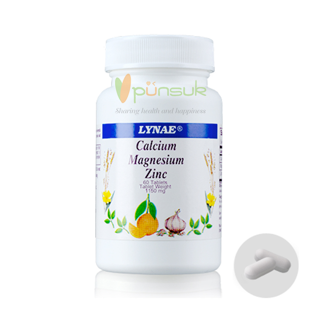 Lynae Calcium Magnesium Zinc (60 Tablets)