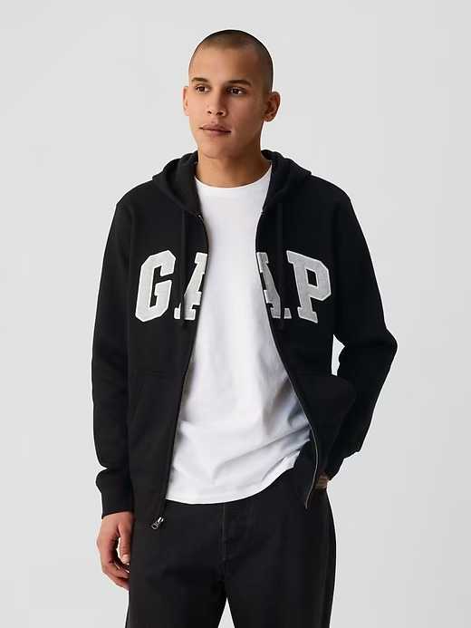 GAP Logo Zip Up Hoodie
