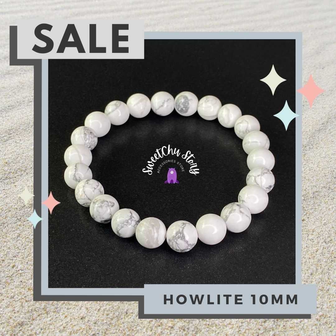 💜 All WHITE💜 ขนาด 10MM 💜