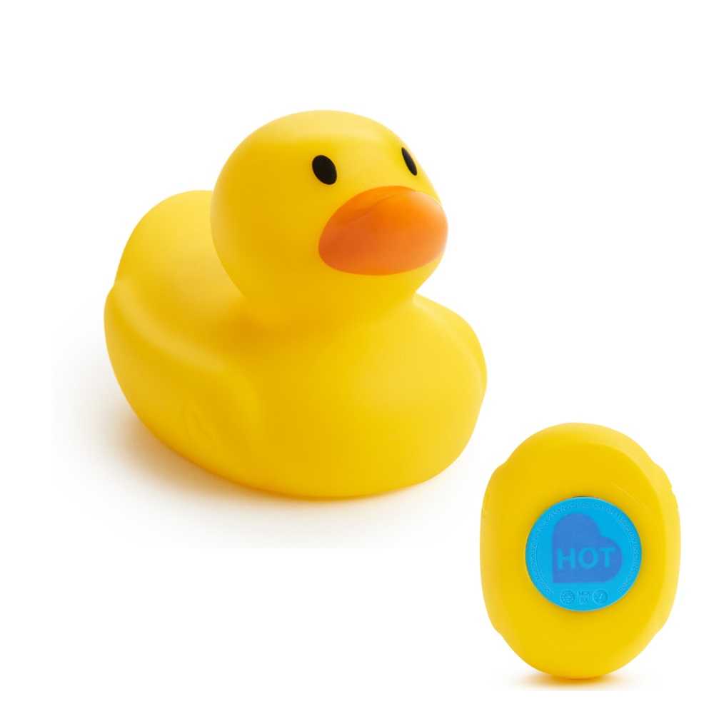 #ของเล่น Munchkin : MNK31036(เเพ็คเกจไม่สวย) White Hot Safety Bath Ducky