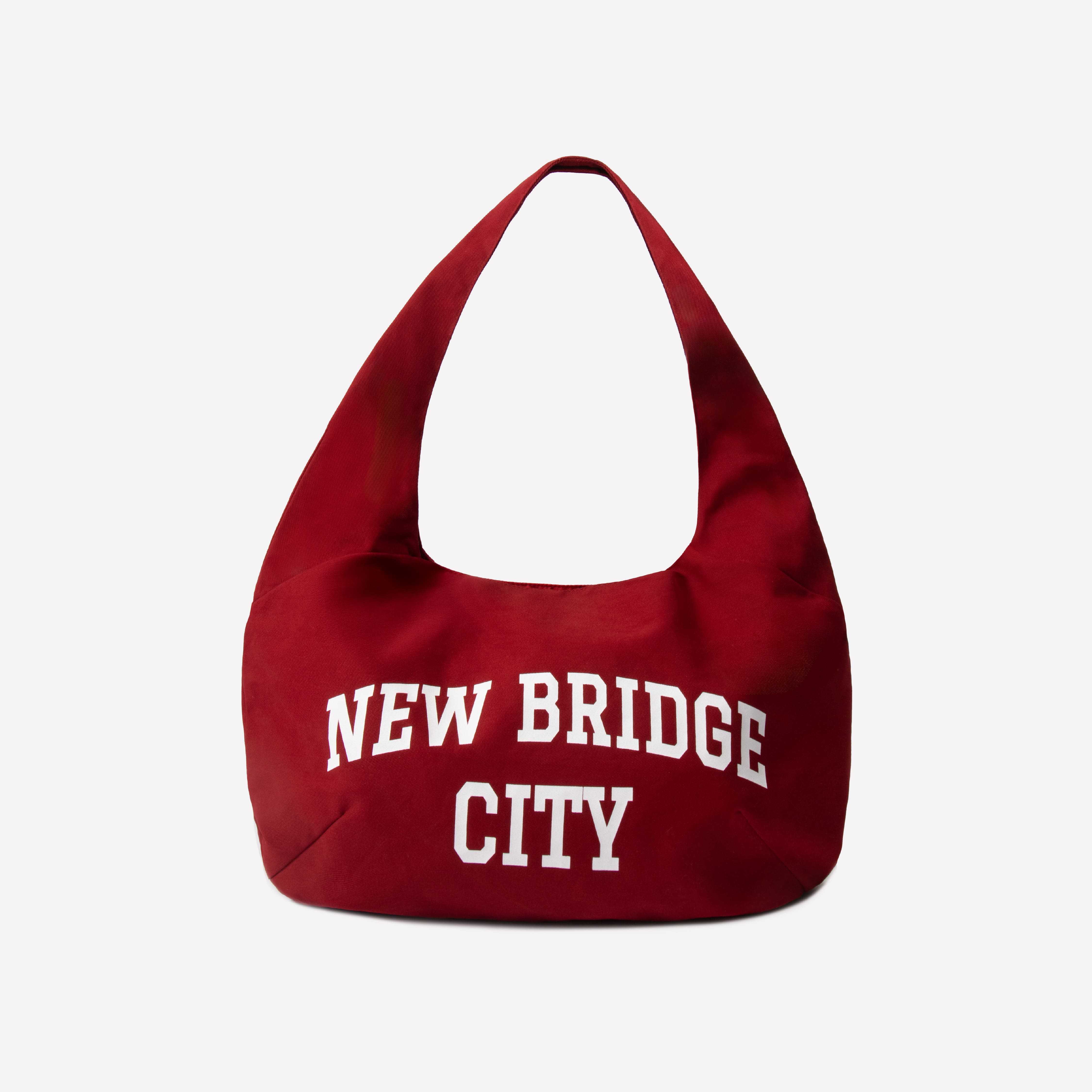 New bridge city Tote Bag Maroon