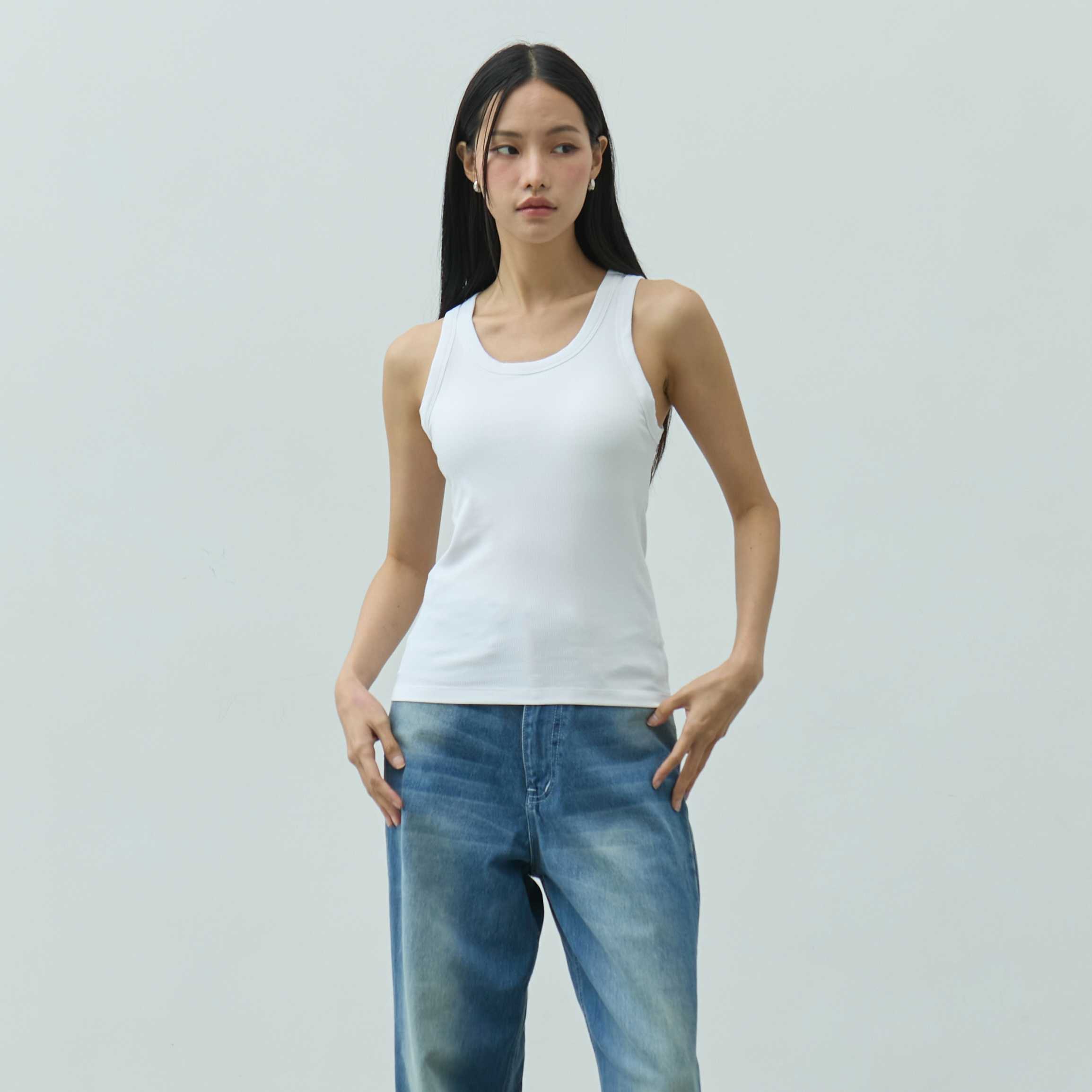 เสื้อกล้ามมีฟองน้ำในตัว(S12)-สินค้าไม่ผ่าน QC