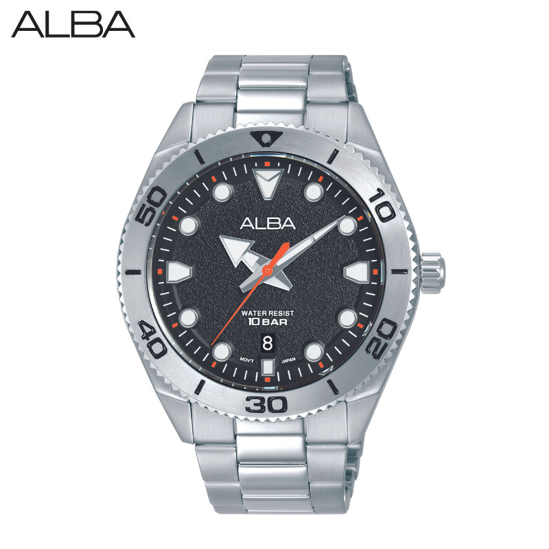 ALBA นาฬิกาข้อมือ Sportive Quartz รุ่น AS9T15X ขนาด 43 mm.