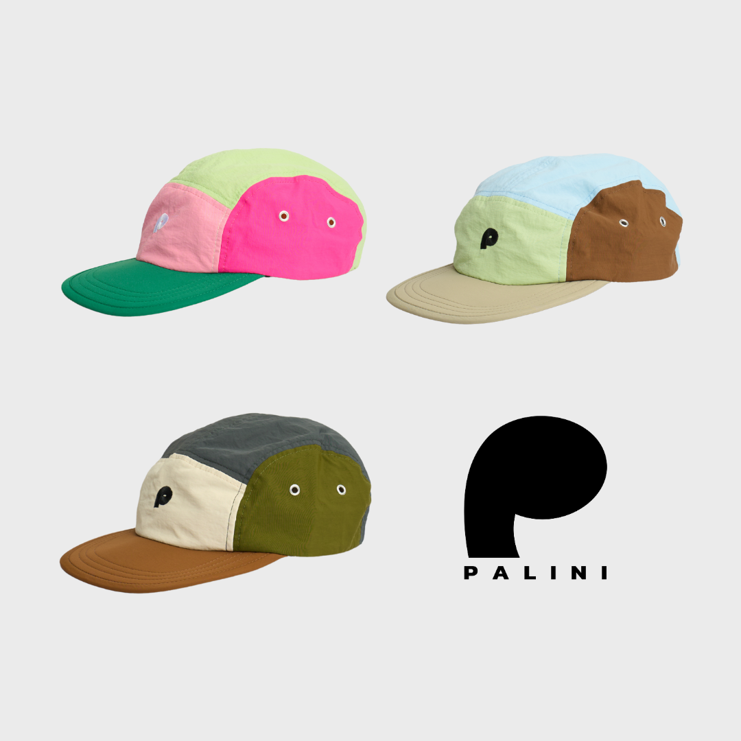 Out Of Town 5 Panel Cap หมวกแก็ป 5 ชิ้น ( Pink / Beige / Lime )