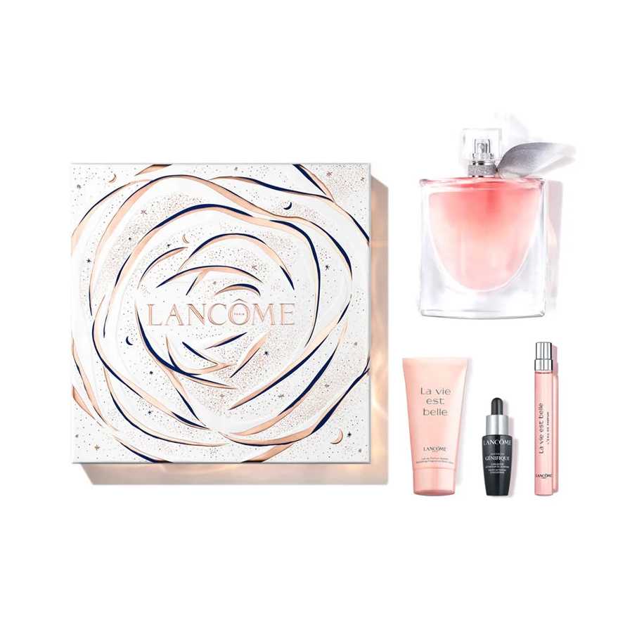 Set Lancome La vie Est Belle EDP 100 ML + 10 ML + Lotion 50 ML + Genifique 10 ML ป้ายไทย