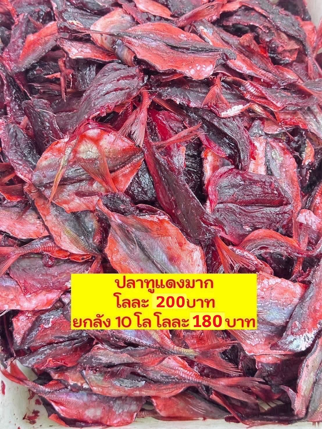 ปลาทูแดงมาก ขนาด500กรัม