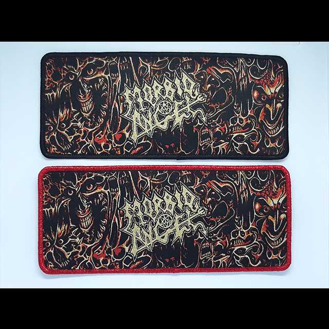 MORBID ANGEL 'Altars of Madness' Woven Patch (STRIP/Size15.5 cm x 6.6 cm ) อาร์มแบบทอ