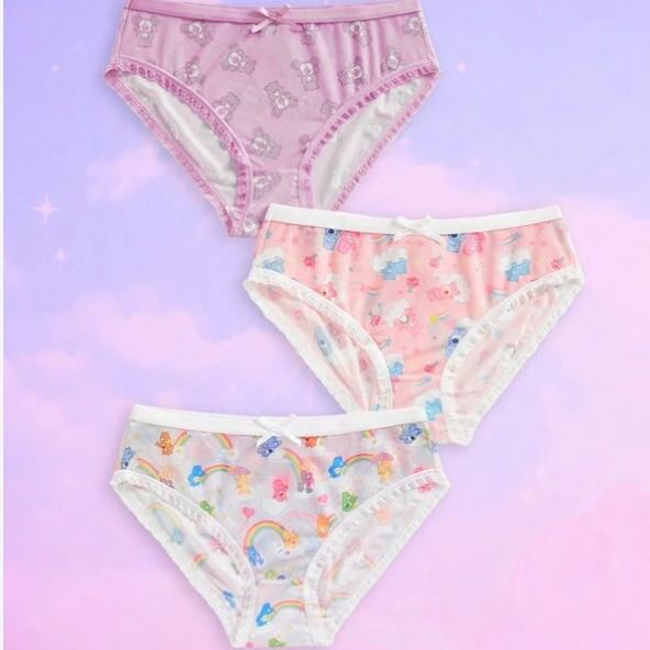 PreOrder🧸setกางเกงในCare Bears 3ชิ้น