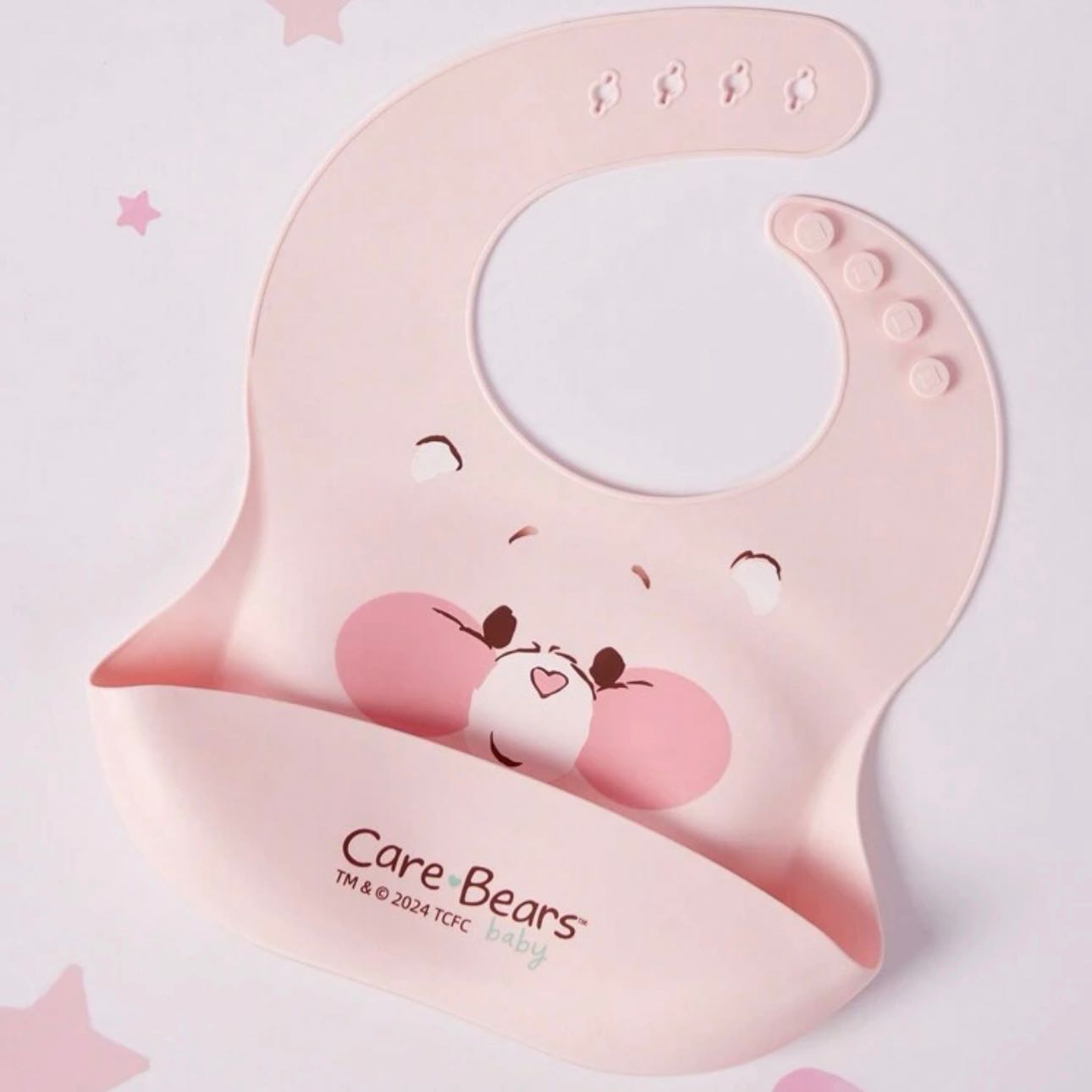 พร้อมส่ง🩵Care Bears Baby (ซิลิโคน)กันเปื้อนเด็กทารก