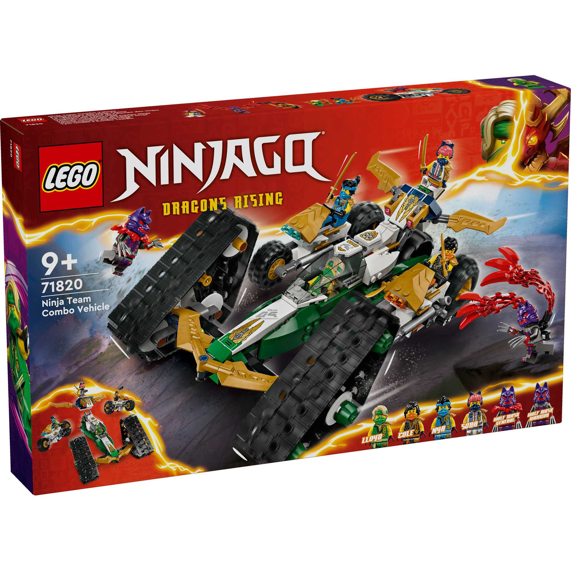 LEGO 71820 Ninja Team Combo Vehicle V29
