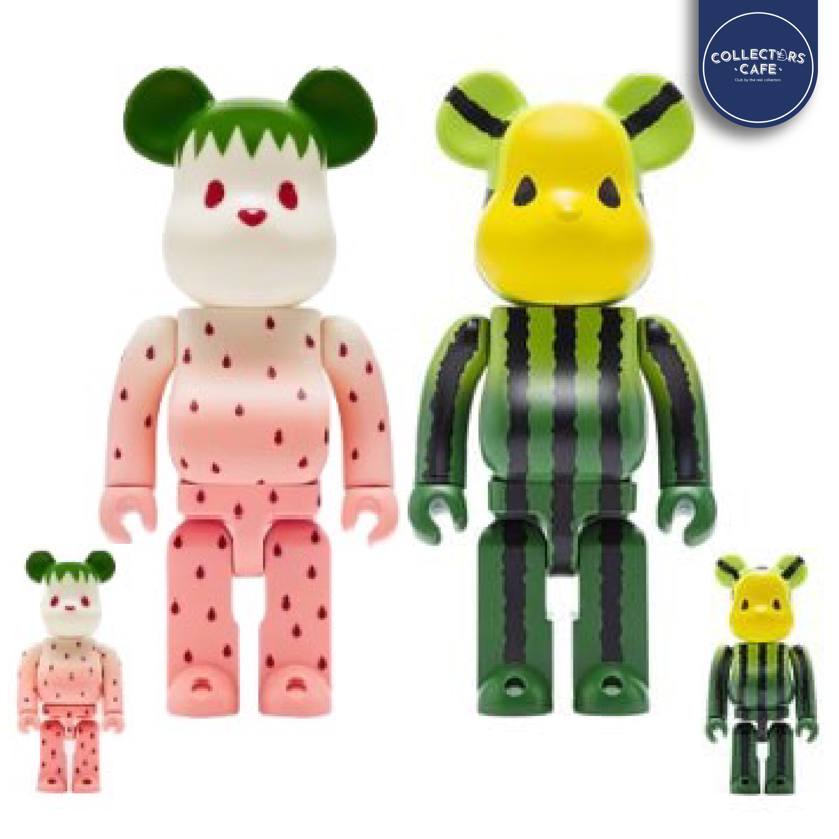 Bearbrick Clot Fruit 400+100% (pair)