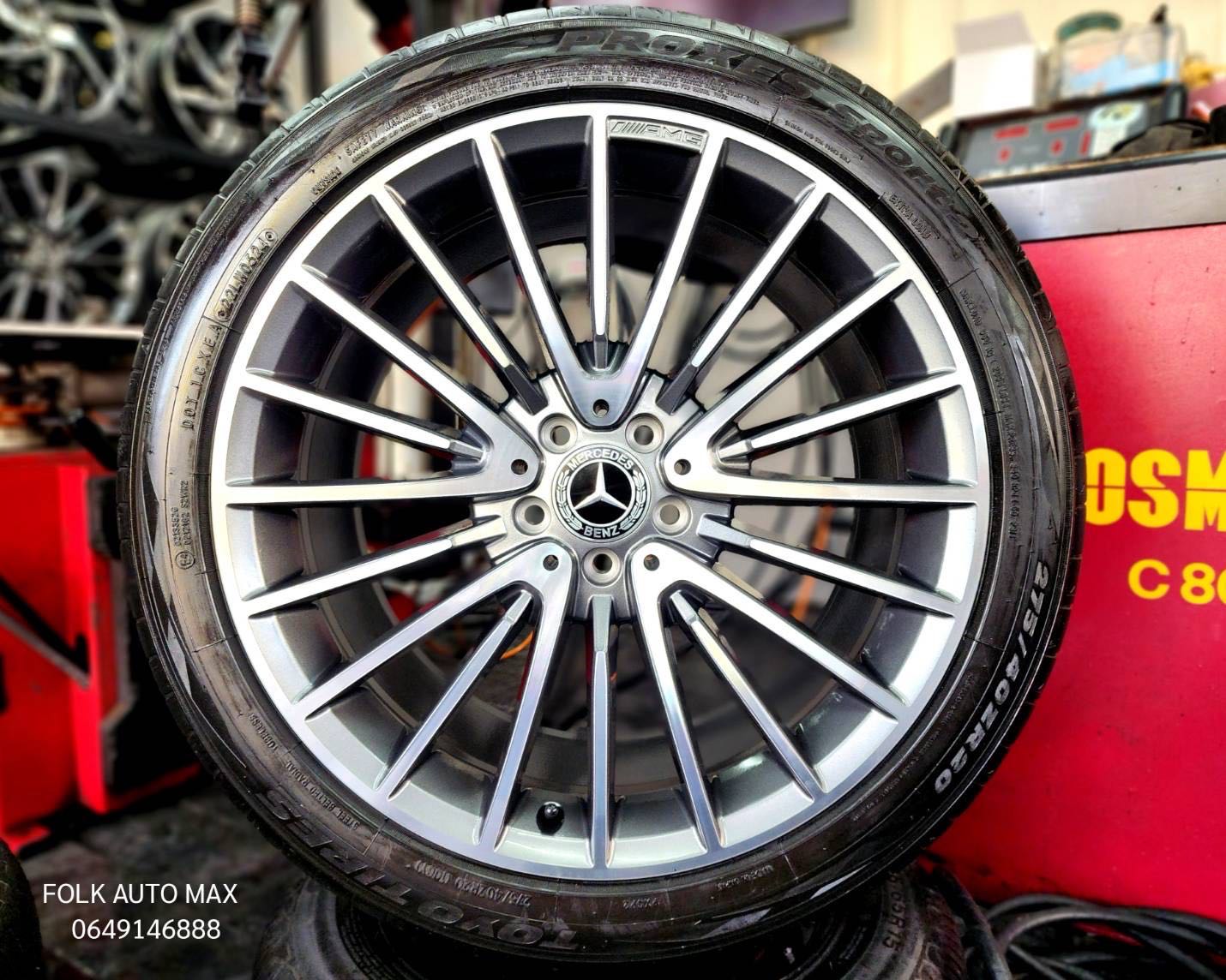 ปี24 ล้อ Mercedes Benz แท้ S Class ขอบ 20  พร้อมยาง ปี24 1550368 91091368 91096368