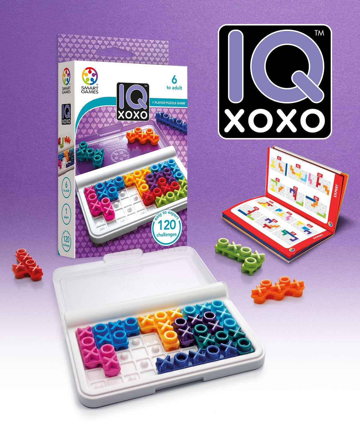 SMART GAMES, IQ XOXO ของเล่นฝึกสมอง สำหรับ 6 ปี+ ลิขสิทธิ์แท้เบลเยียม ร้านเป็นตัวแทนในไทย