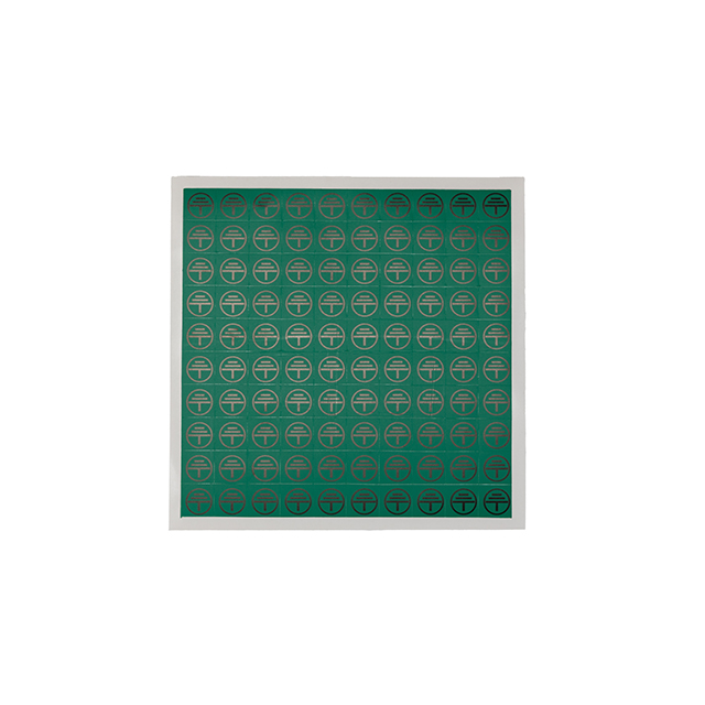 SS-RS PRO Black/Green Vinyl Safety Labels, Symbol-Text 12.5 mm x 12.5mm