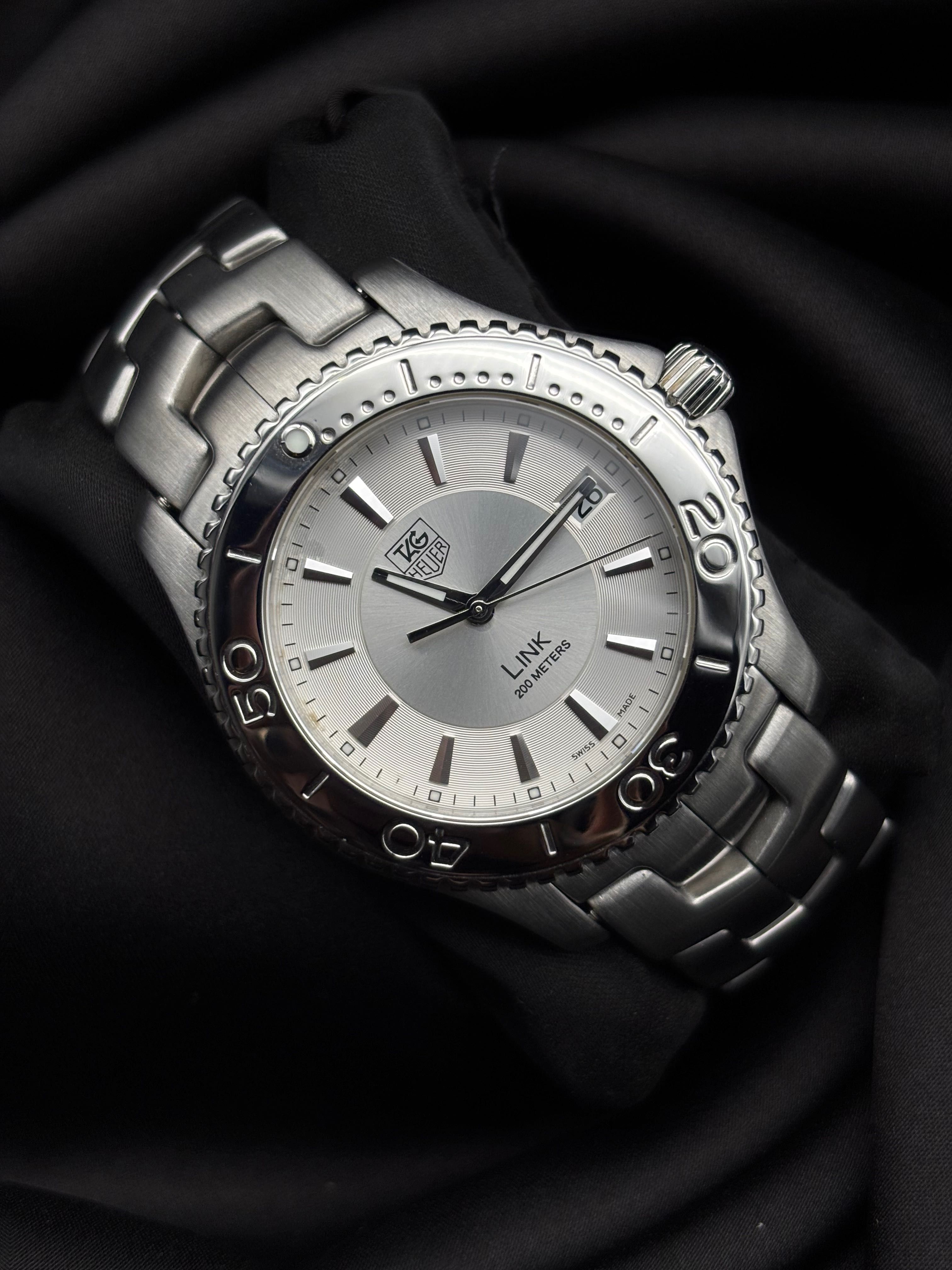 Tag Heuer King Link G3 ขอบหยัก