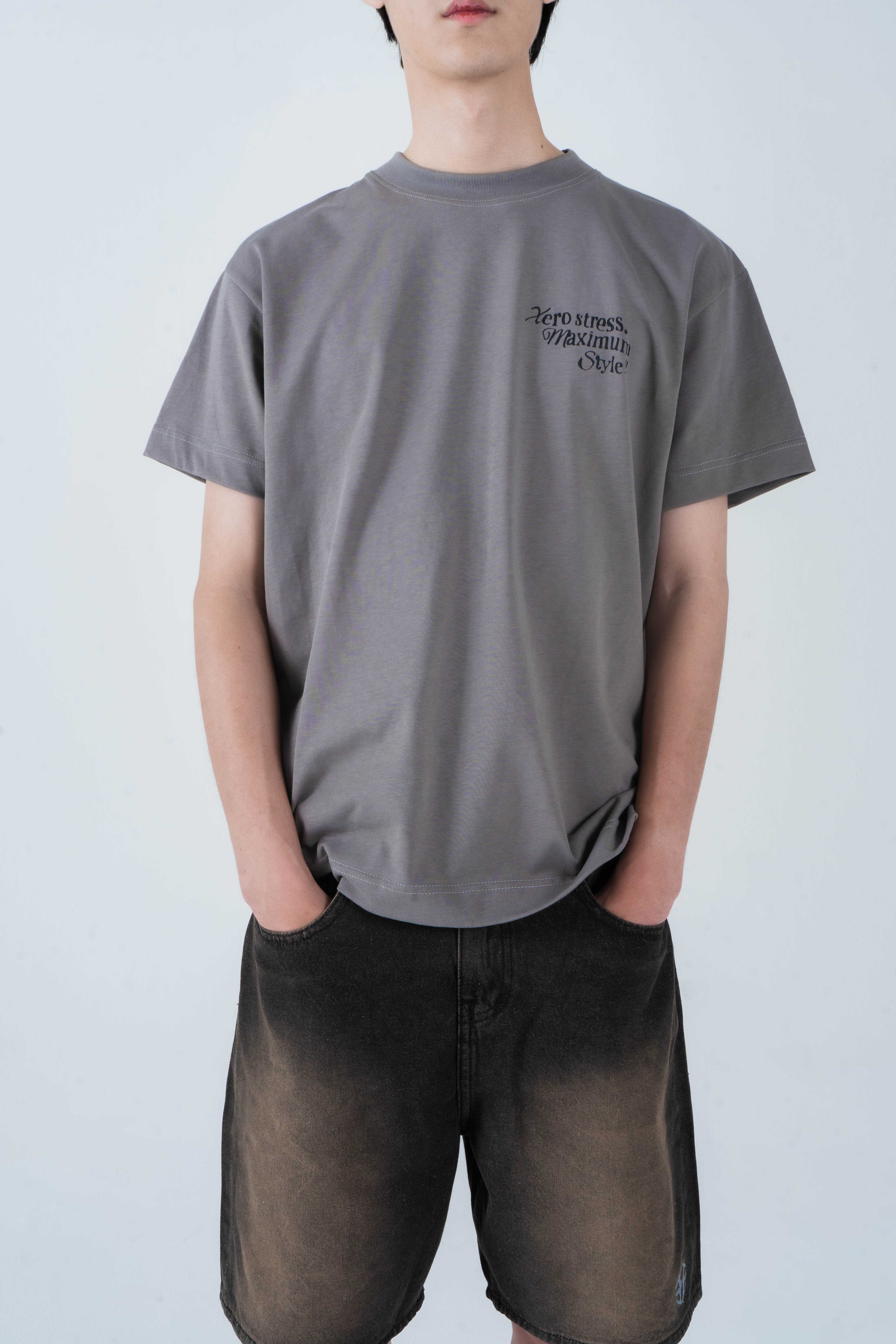 Xero Zero Stress T-Shirt (GREY)