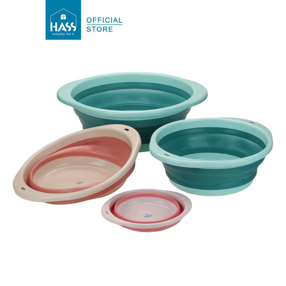 กะละมังพับได้ Circle Bucket Pac