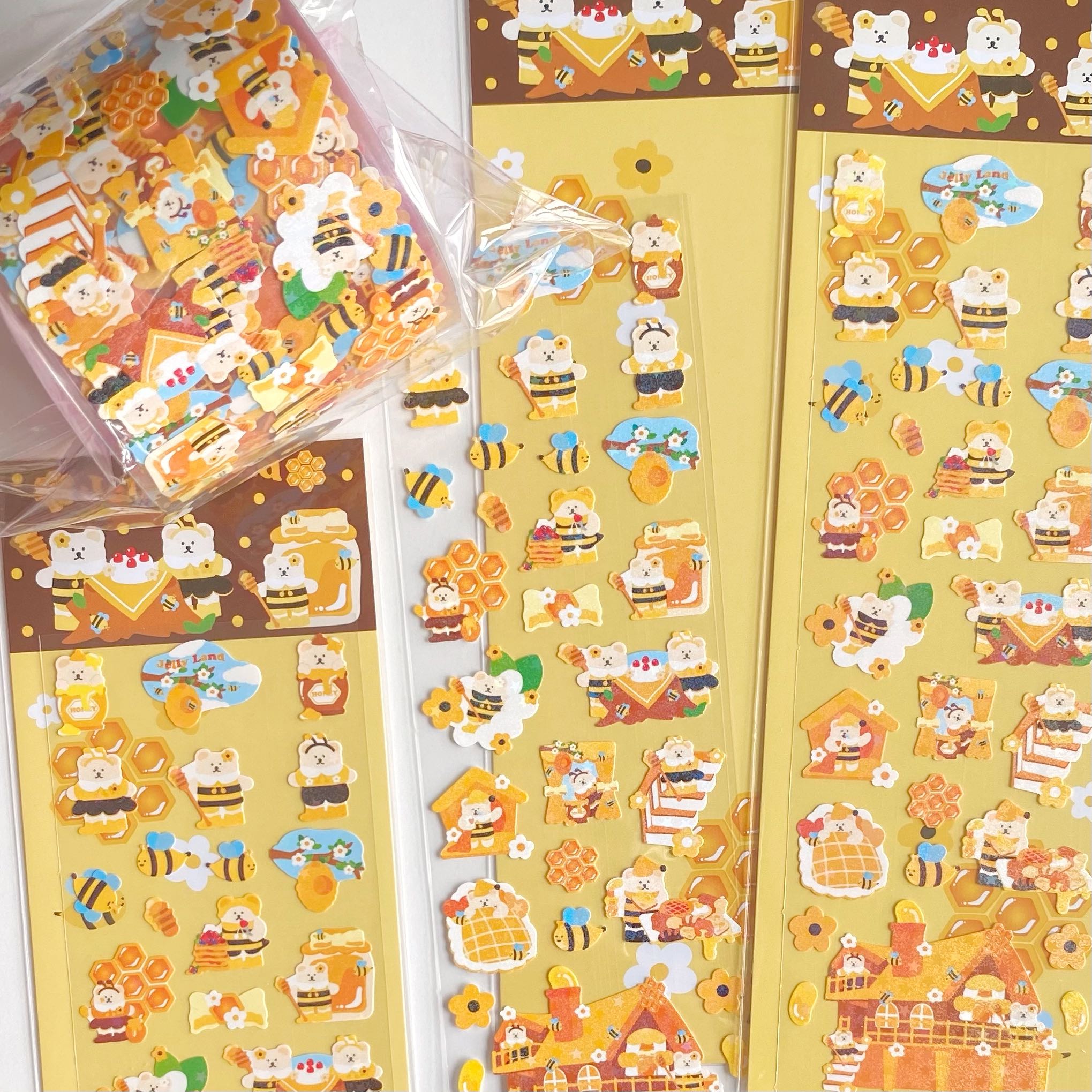 Jellyland sticker roll
