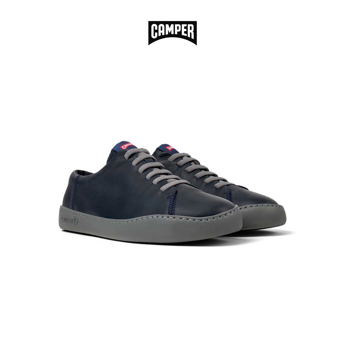 CAMPER รองเท้าผ้าใบ ผู้ชาย รุ่น Peu Touring สีฟ้า / สีน้ำเงิน ( SNK -  K100479-051 )