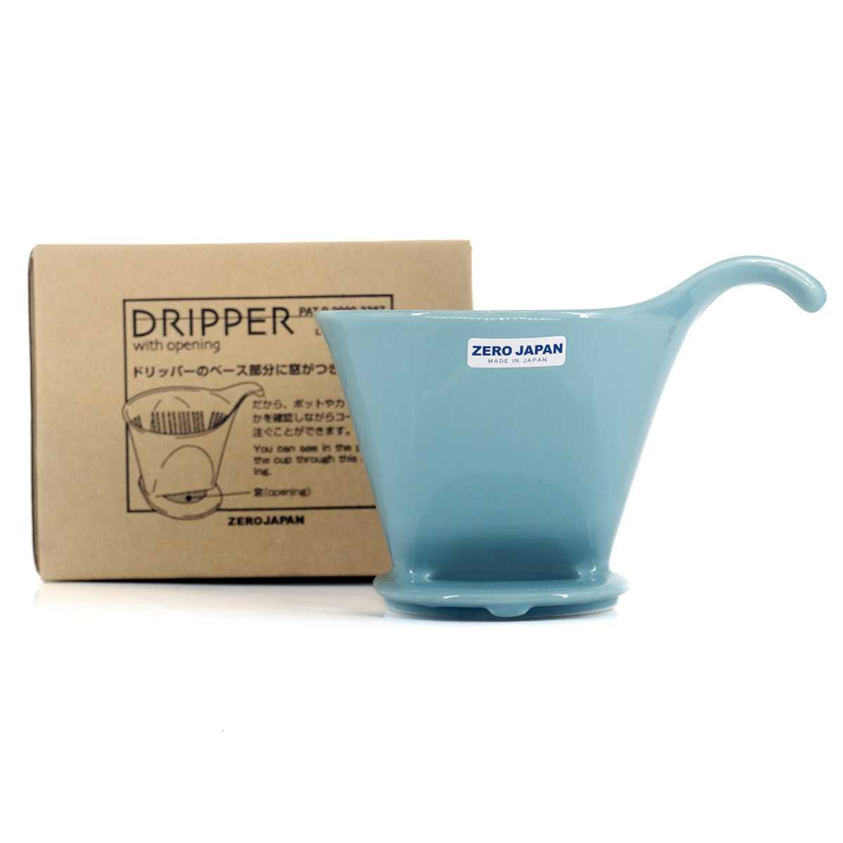 ZEROJAPAN Dripper L (2-4 cups) สีฟ้า