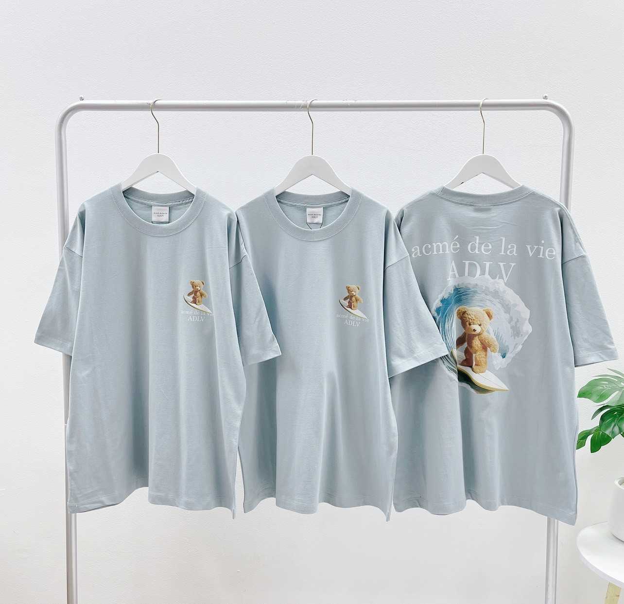 ADLV Surf Bear T-Shirt (Blue)