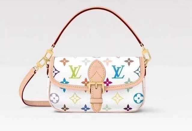 ( SALE ) LV MULTICOLOR POCHETTE MURAKAMI LIMITED EDITION 