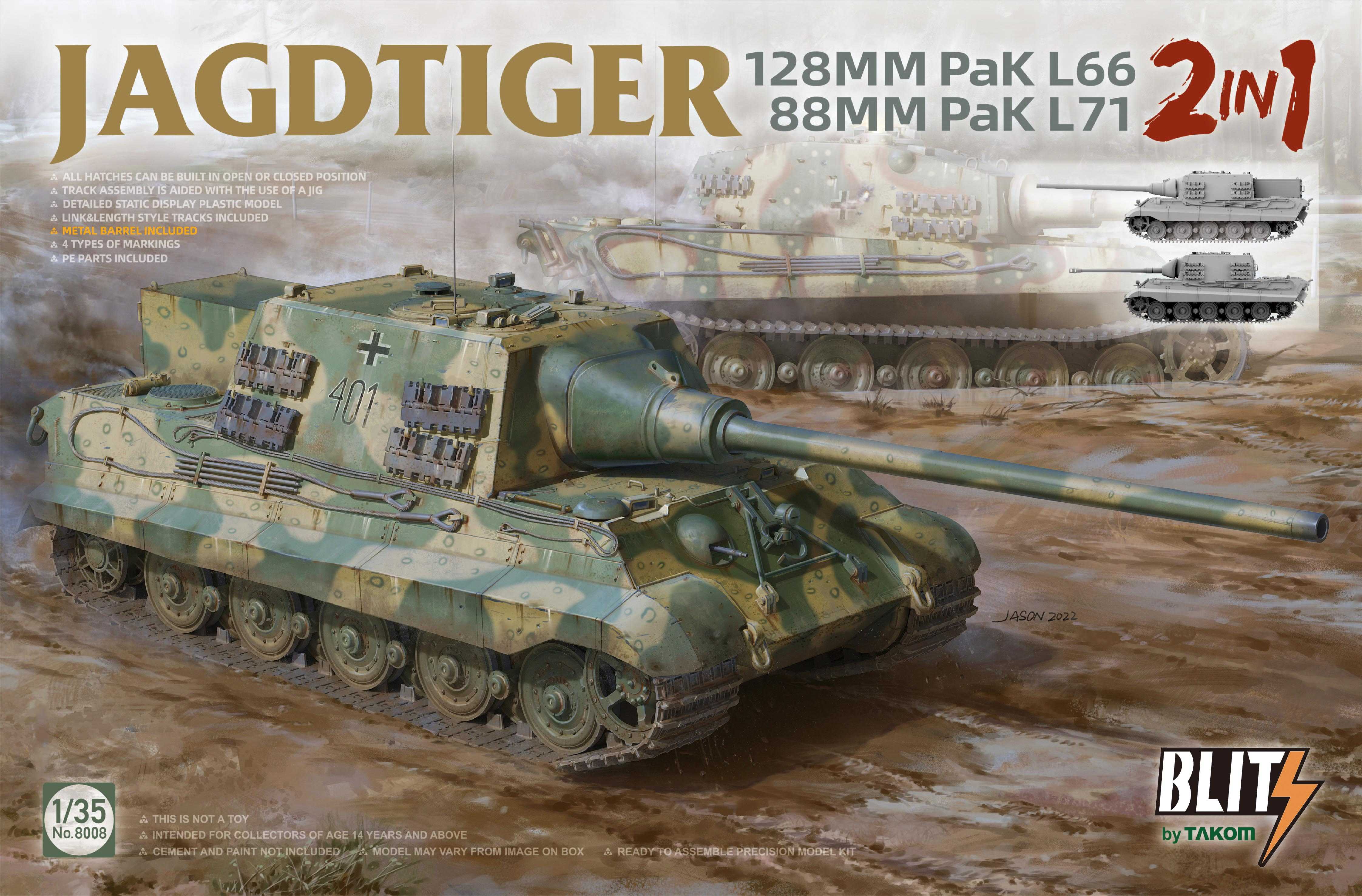 1/35 JAGDTIGER (2 in 1)
