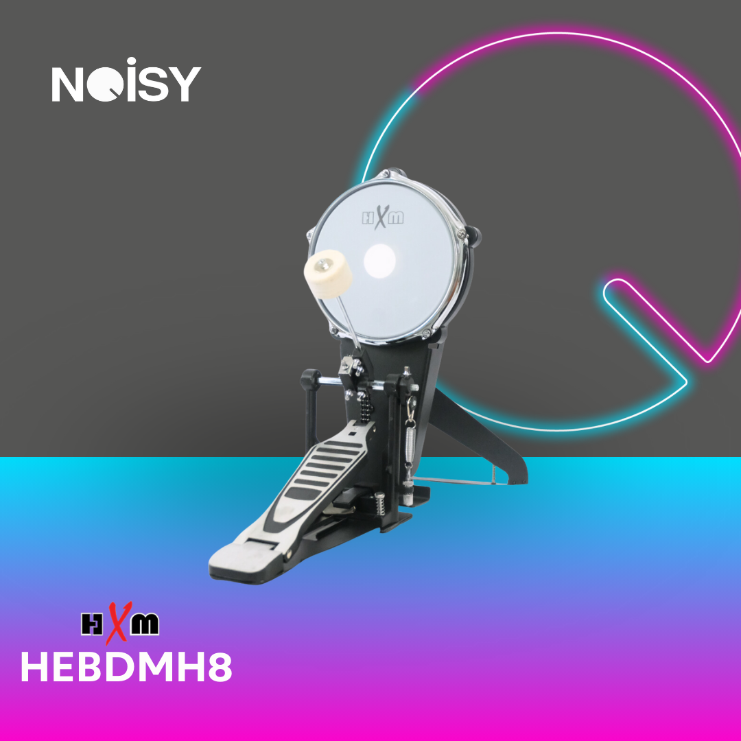 HXM HEBDMH8 กระเดื่องกลองไฟฟ้า กระเดื่องแพดไฟฟ้า อุปกรณ์เสริมกลองไฟฟ้า